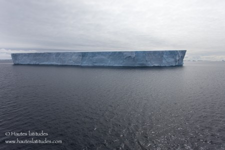 Iceberg tabulaire en Antarctique