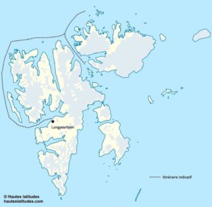 Carte de l'itinéraire